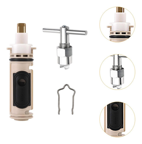 1222 Filtro De Ducha Sin Fugas Accesorios 1222 Kit Medio Set