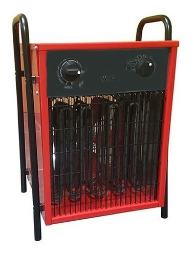 Turbocalefactor Eléctrico 9 Kw Rojo 380v