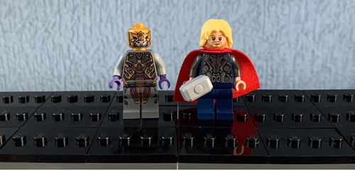 Lego Thor Y Chitauri Minifiguras