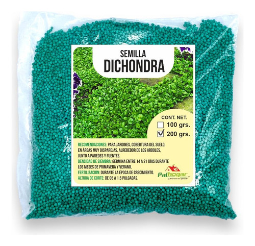 200grms De Semillas De Dichondra Repens - Oreja De Raton 