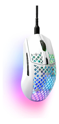 Mouse Gamer Steelseries Aerox 3 Blanco 8600dpi