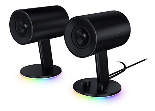 Razer Nommo Chroma Computer Speakers Rear Bass Ports