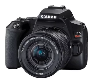 Camara Canon Eos Rebel Sl3+ 18 55mm Is Stm 24mp 4k Wi-fi.