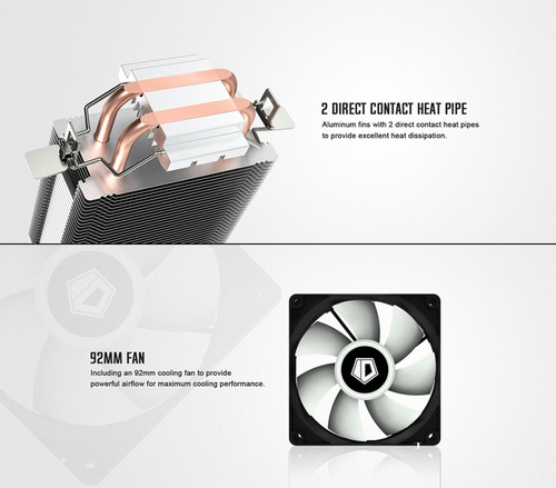 Imagen 5 de 8 de Cooler Cpu Id-cooling Se-902-sd V2 Intel 115x 1200 1700 Amd