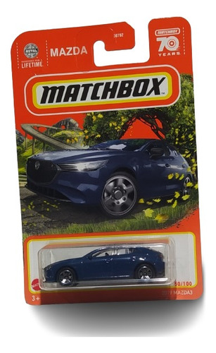 Matchbox  2019 Mazda 3 50/100  Ed-2023