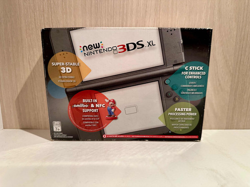 New Nintendo 3ds Xl Nuevo De Paquete Jamás Usado
