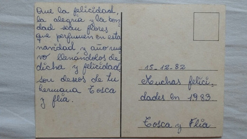 Tarjeta Postal Festiva