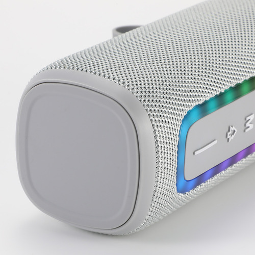 Bocina Bluetooth Portátil Usb Micro Sd Auxiliar Recargable Color Gris