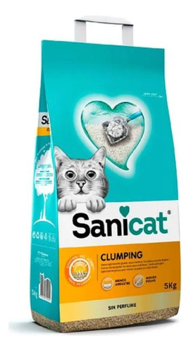 Arena Sanitaria Sanicat Aglutinante 5 Kg