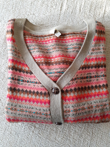 Ml Precioso Saquito Cardigan Bariloche T.l