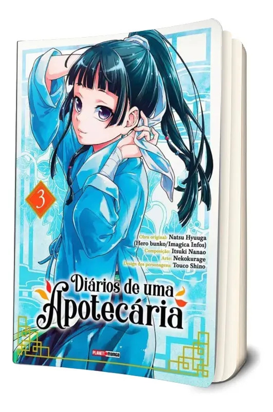 Capa de Diários de uma Apotecária Volume 3