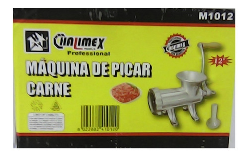 Maquina Manual De Picar Carne Numero 12 Con Embudo