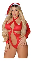 Comprar Fantasia Erótica Mamãe Noel Sexy Body Com Recortes Sensuais