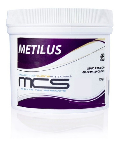 Carboximetilcelulosa Metilus 100g Cocina Molecular