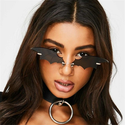 Gafas Sol Para Mujer Con Forma Murciélago, Gafas So