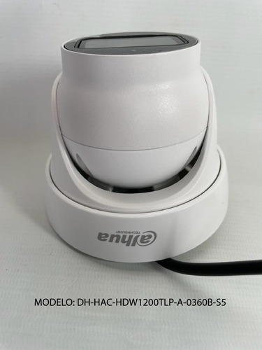 Camara Minidomo Hdcvi 2mp 3.6mm Micrófono Dahua Hdw1200tlp-a