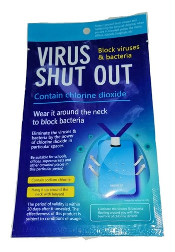 Tarjeta Antivirus Sanitizante Familiar Para 30dias