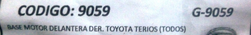 Soporte Motor Terios Derecho
