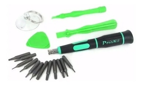 Imagen 4 de 7 de Kit Para Set Celulares Proskit Sd-9314 Puntas Torx Ts1 Ph Pl