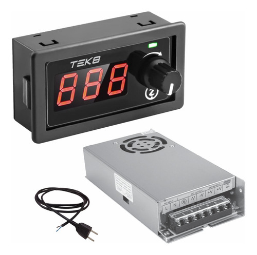 Pwm Controlador De Velocidade Motor Dc 24v 20a Fonte 24v 10a