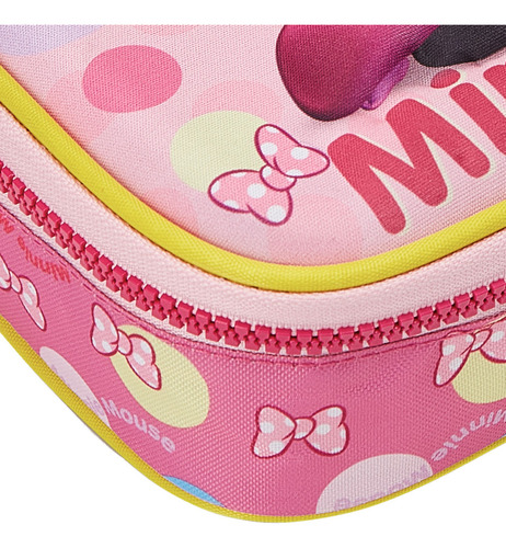 Estojo Box Escolar Minnie Mouse Disney 13245