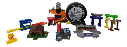 Garage Hotwheels, Pista, Tracks, Accesorios Y Coches (Usado)