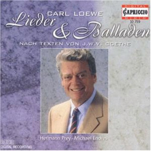 C. Loewe; Cd De Canciones Y Baladas De Hermann Prey