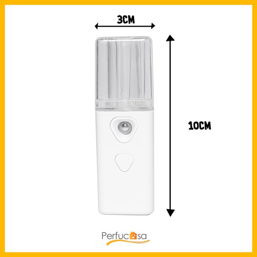 Imagen 3 de 7 de Mini Spray Humidificador Facial Rostros Pestañas Ambiental