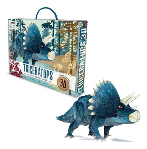 Valija Triceratops (maqueta 3d Y Libro) - Valentina Manuzzat