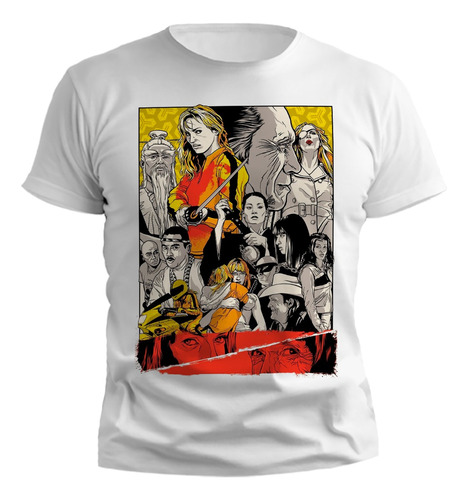 Remera Kill Bill Dibujo Diseño Exclusivo