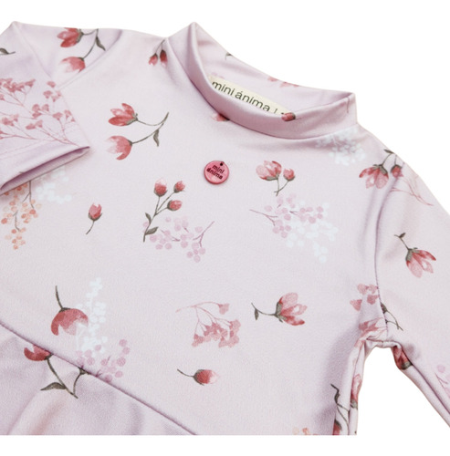 Buzo Termico Tulipanes Mini Anima Bebe Kids Rosa
