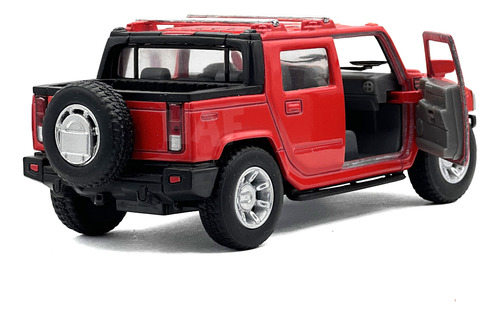 Auto Escala 1:40 Hummer H2 Suv 2008 Kinsmart Metal Diecast