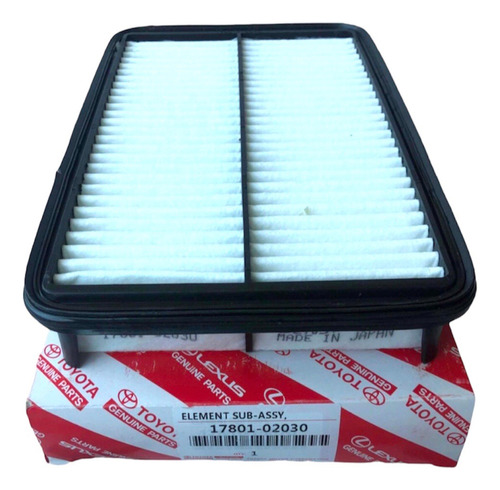 Filtro Aire Toyota Corolla Pantalla Sapito Japan 17801-02030