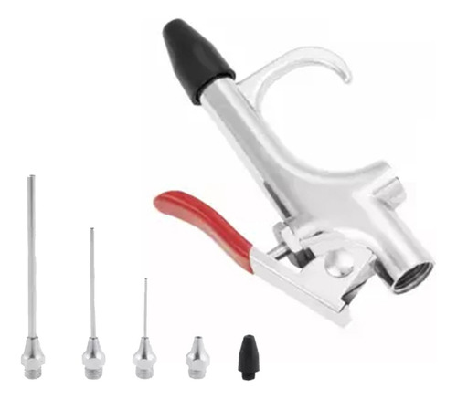 5* Kit De Soplador De Compresor De Aire De Aleación De Zinc