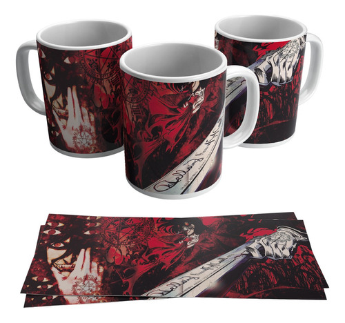 Mug Taza Personalizado Hellsing Anime Peliculas Comics