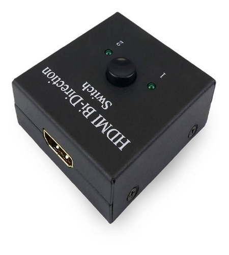 Imagen 3 de 3 de Switch Splitter Hdmi Bidireccional Con Boton Selector 4k 2k