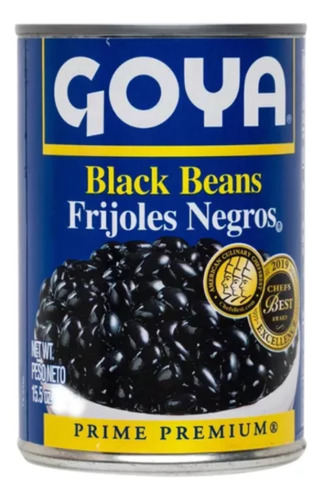 Frijoles Negros Goyá Entero En Lata Sin Tacc 298 g
