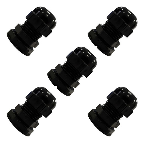 Pack X5 Prensacables Nylon Rosca Pg-13,5 6-12mm 8104n Sybyd