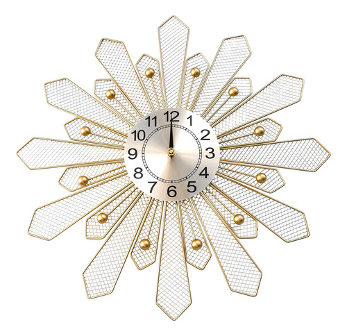 Reloj De Pared Decorativo Grande De 24 Pulgadas Con Pilas Re