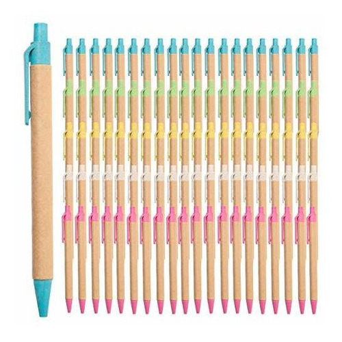 Simply Genius  100 Pack  Eco-friendly Pens