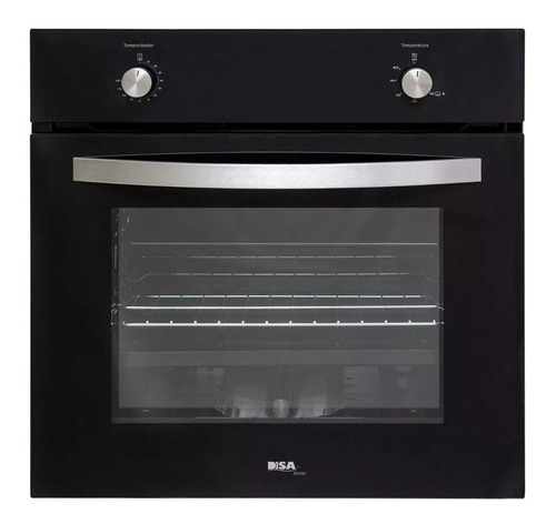 Horno empotrable a gas (GLP) Disa Home HGEMP24 58L negro