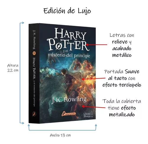 Atento trabajo duro de repuesto Harry Potter 6 Misterio Príncipe Salamandra Edición De Lujo