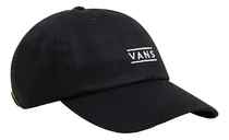 Comprar Gorra Vans Color Negro Logo Vans Blanco Bordado Ajustable