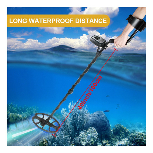 Detector De Metales Dorados Tc-800 Detector De Tesoros