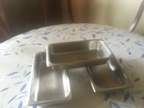 Bandejas En Acero Inoxidable (Usado)