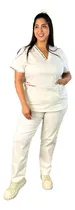 Comprar Ambo Spandex Elastizado Blanco L Y J Uniformes 