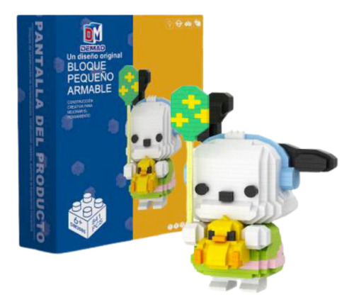 Pochacco Sanrio Mini Bloques Armables Figura 3d Hello Kitty