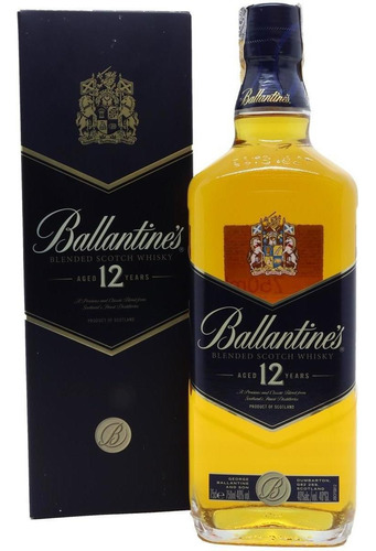 Whisky Ballantines 12 Years 750ml