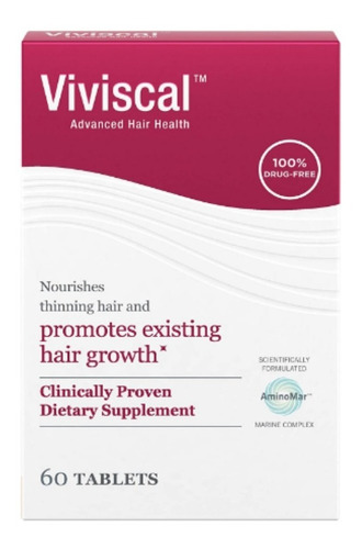 Viviscal  Para Mujer, Caída Y Crecimiento Del Cabello 1 Mes