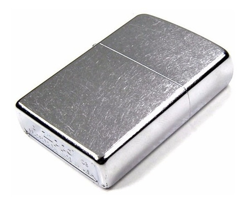 Imagen 2 de 7 de Encendedor Zippo 207 Plateado Clasico Grabado Sin Cargo